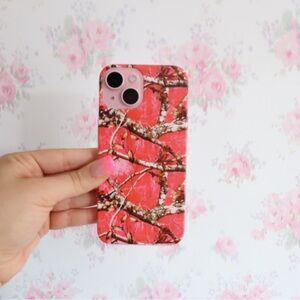 Y2K Pink Camouflage Camo Phone Case iPhone 15